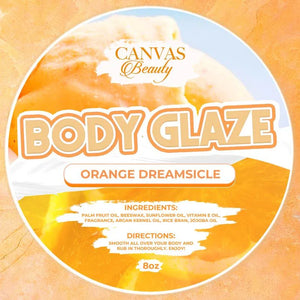 Body Glaze – 8oz | Anti-Aging, Glossy Finish, and Skin-Tightening Cream - Dazzling Beauty Solution