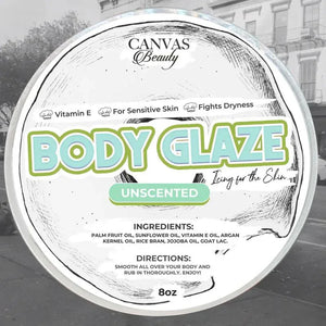 Body Glaze – 8oz | Anti-Aging, Glossy Finish, and Skin-Tightening Cream - Dazzling Beauty Solution