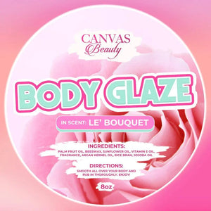 Body Glaze – 8oz | Anti-Aging, Glossy Finish, and Skin-Tightening Cream - Dazzling Beauty Solution