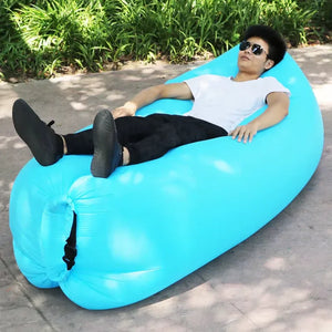 Waterproof Inflatable Air Sofa – Portable Outdoor Sleeping Lounger - Dazzling Beauty Solution