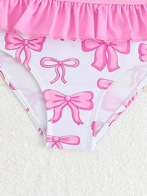Girls’ Spaghetti Strap Tank Top & Triangle Bottoms – Summer Swim Set - Dazzling Beauty Solution