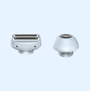 2-in-1 Rechargeable Epilator & Hair Removal Trimmer – Face, Body, Bikini, Legs & Underarms - Dazzling Beauty Solution