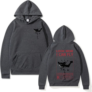 Men’s High Street Loose Print Sweatshirt - Dazzling Beauty Solution