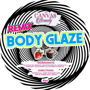 Body Glaze – 8oz | Anti-Aging, Glossy Finish, and Skin-Tightening Cream - Dazzling Beauty Solution