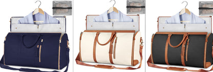 Women’s Large Capacity Travel Duffle Bag – Waterproof Foldable Suit Tote - Dazzling Beauty Solution