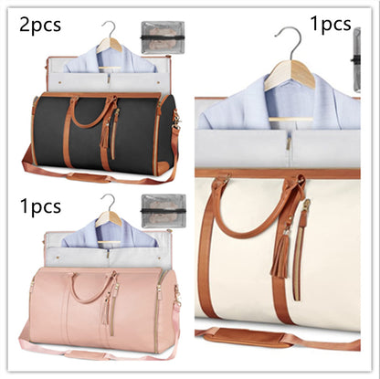 Women’s Large Capacity Travel Duffle Bag – Waterproof Foldable Suit Tote - Dazzling Beauty Solution
