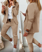 Ladies Fashion OL Suit Trousers Suit - Dazzling Beauty Solution