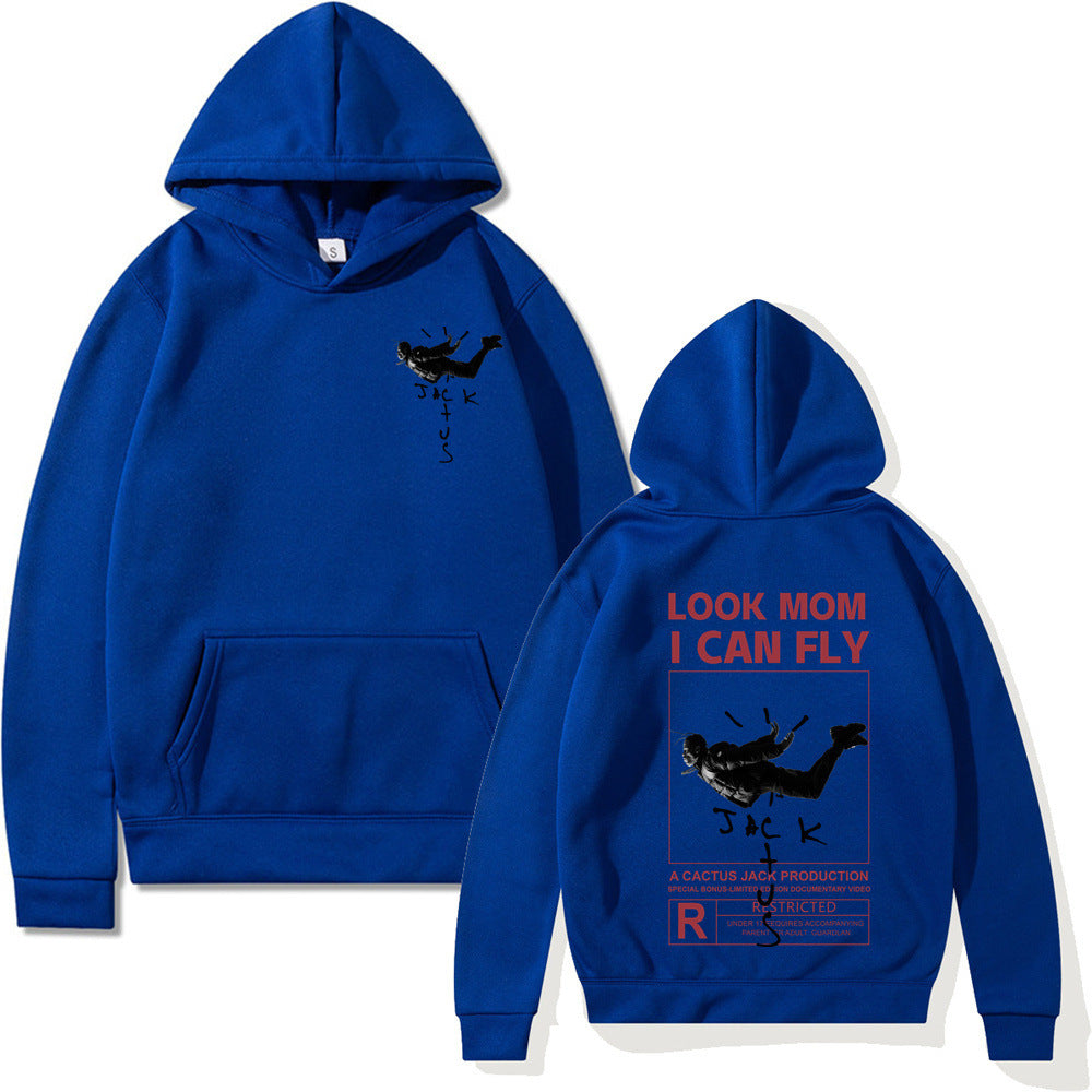 Men’s High Street Loose Print Sweatshirt - Dazzling Beauty Solution