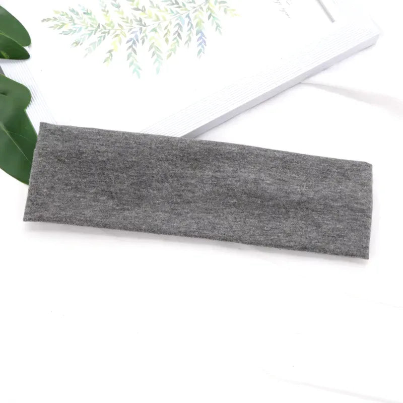 Elastic Cotton Stretch Headband for Women & Men - Dazzling Beauty Solution