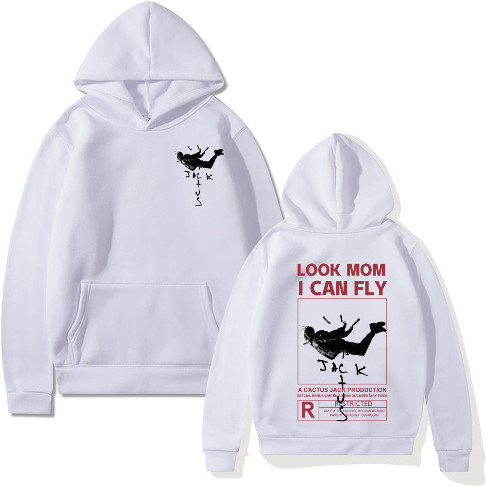 Men’s High Street Loose Print Sweatshirt - Dazzling Beauty Solution