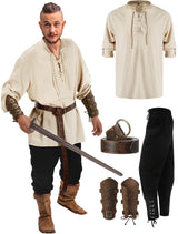 Halloween Men's Renaissance Costume - Dazzling Beauty Solution