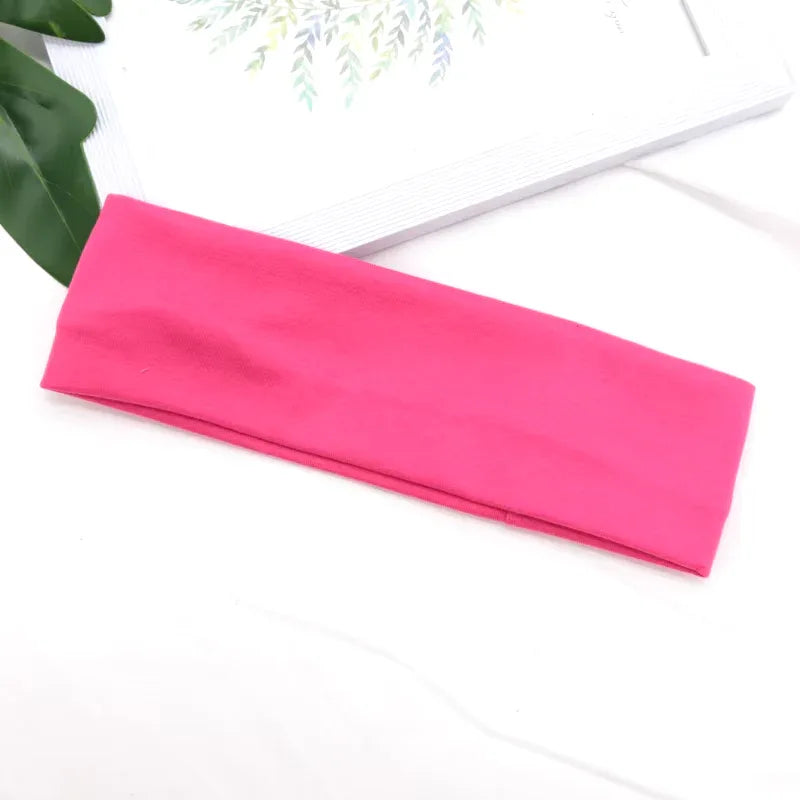 Elastic Cotton Stretch Headband for Women & Men - Dazzling Beauty Solution