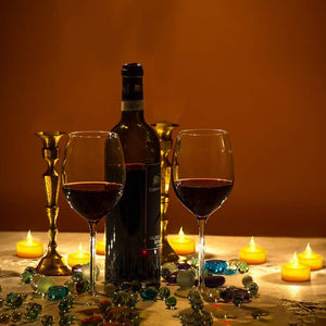 150PACK Flameless LED Tea Lights, Warm Yellow, 200 Hours Battery-Powered, Ideal for Party, Wedding, Birthday, Home Decoration