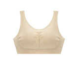 Large Size Seamless Vest Bra – Solid Color Lightweight Support - Dazzling Beauty Solution