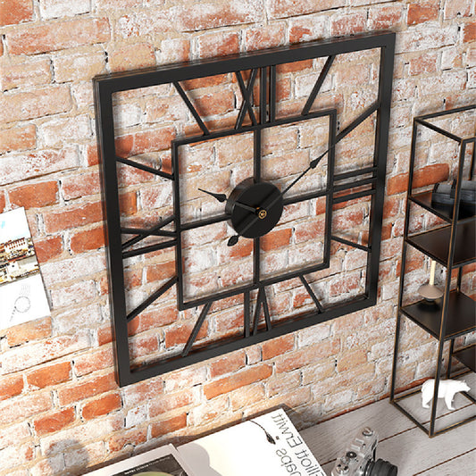 Fashion Simple Iron Art Wall Clock - Dazzling Beauty Solution