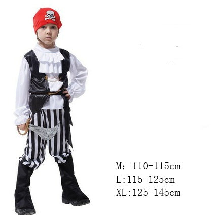Halloween children's pirate costume - Dazzling Beauty Solution