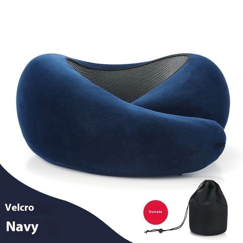 Snail U-Shaped Memory Foam Travel Pillow – 360° Neck Support - Dazzling Beauty Solution