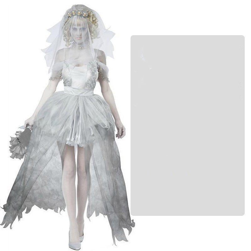 Adult Bride & Groom Halloween Costumes – Scary Couple Dress Up - Dazzling Beauty Solution