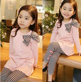 Girls Pink Two-Piece Outfit Set – Cute, Comfortable & Stylish