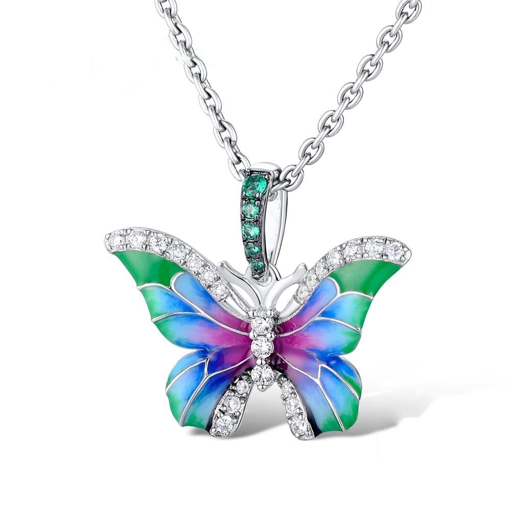 Butterfly & Serpent Jewelry Set – Earrings, Necklace & Rings - Dazzling Beauty Solution