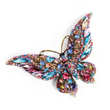 Women’s Crystal Butterfly Brooch – Statement Animal Pin - Dazzling Beauty Solution