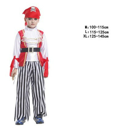 Halloween children's pirate costume - Dazzling Beauty Solution