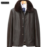 Men’s Winter Velvet PU Leather Jacket Padded Warm Coat1750fa09-39db-4c6f-916e-da21226f12cb