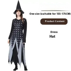 Halloween Costume – Polyester Party Outfit (One Size & XL) - Dazzling Beauty Solution