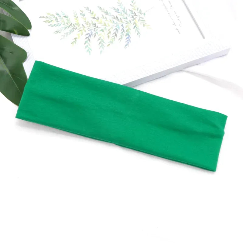 Elastic Cotton Stretch Headband for Women & Men - Dazzling Beauty Solution