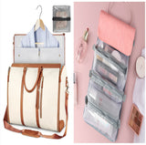 Women’s Large Capacity Travel Duffle Bag – Waterproof Foldable Suit Tote - Dazzling Beauty Solution