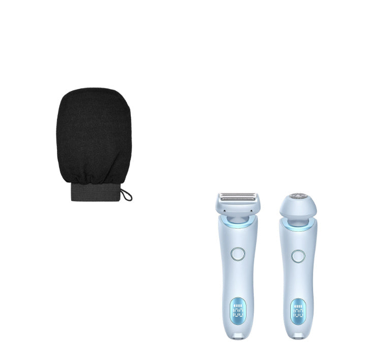 2-in-1 Rechargeable Epilator & Hair Removal Trimmer – Face, Body, Bikini, Legs & Underarms - Dazzling Beauty Solution