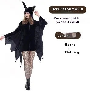 Halloween Costume – Polyester Party Outfit (One Size & XL) - Dazzling Beauty Solution