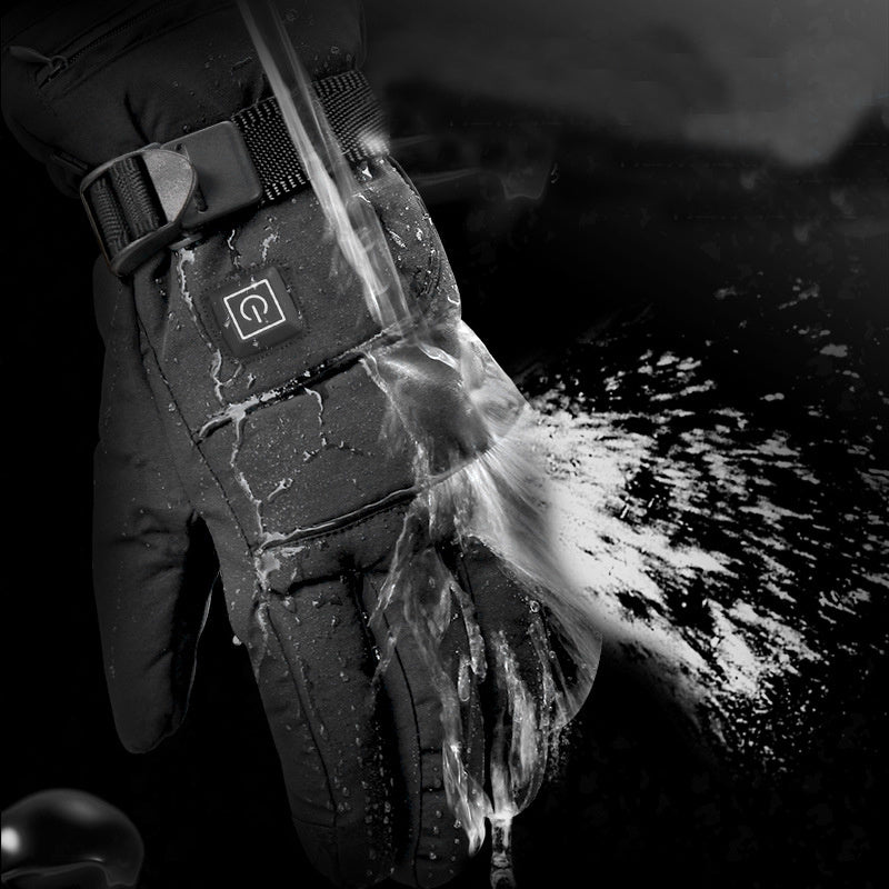 Winter Electric Heated Gloves Motorcycle Touch Screen Gloves - Dazzling Beauty Solution