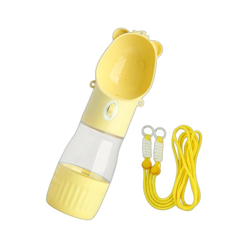 2-in-1 Portable Dog Water Bottle & Food Container – Leak-Proof Pet Feeder for Dogs & Cats - Dazzling Beauty Solution