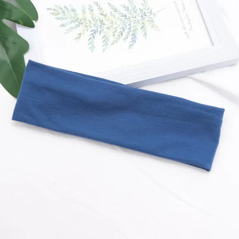 Elastic Cotton Stretch Headband for Women & Men - Dazzling Beauty Solution