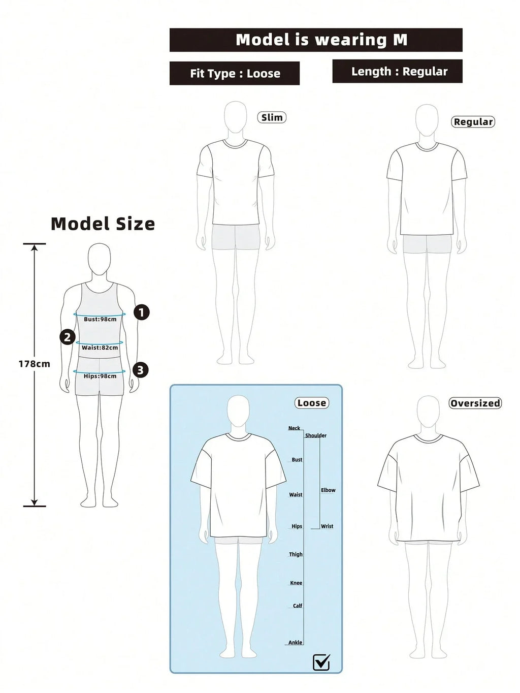ROMWE MEN Street Life 1Pc Men'S Street Figure Batwing Short Sleeve Crew Neck Casual T-Shirt - Dazzling Beauty Solution