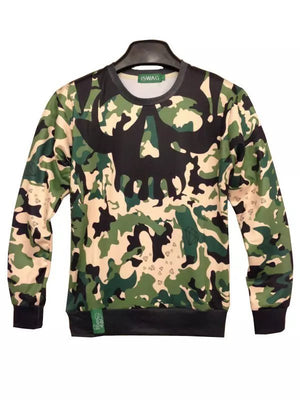 Unisex 3D Camouflage Hoodie – Autumn & Winter Streetwear - Dazzling Beauty Solution
