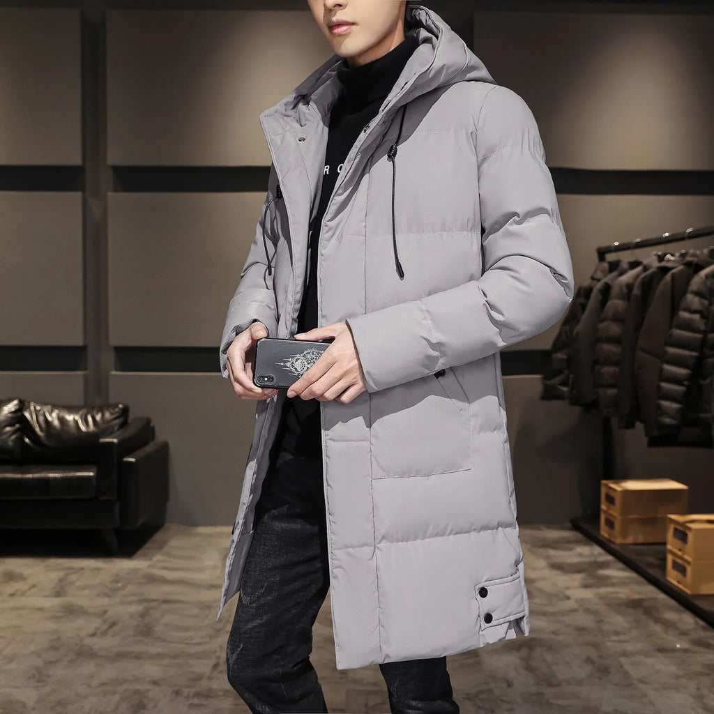 Men’s Thickened Cotton Winter Work Coat – Fashionable & Durable Outerwear - Dazzling Beauty Solution