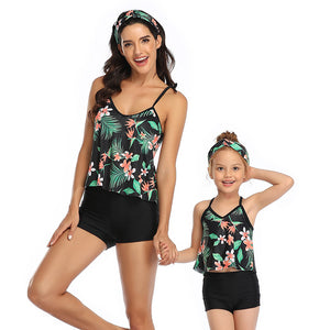 Matching Parent-Child Swimsuit Set – Women’s & Kids’ Siz - Dazzling Beauty Solution