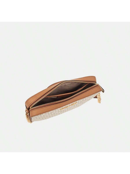 Michael Kors Jet Set Large Crossbody Bag Women Camera Bag Printed Logo Ladies Shoulder Bags for Women Casual Dress Bag Purses and Bags Women Bag