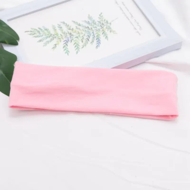 Elastic Cotton Stretch Headband for Women & Men - Dazzling Beauty Solution