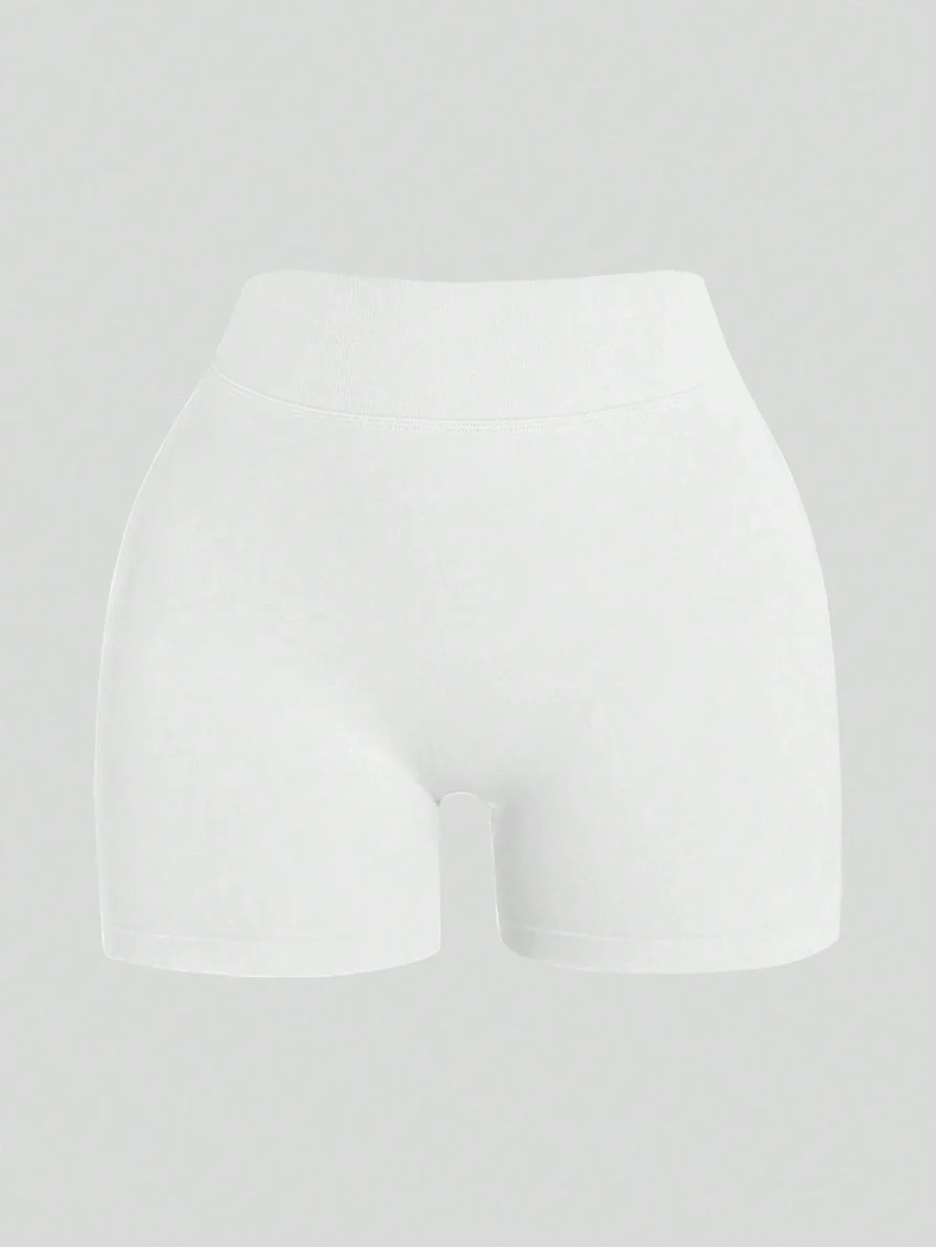 Women'S Plain Seamless V-Waist Daily Fitness Sports Shortswomen Sweat Short, Gym Short, Biker Short - Dazzling Beauty Solution