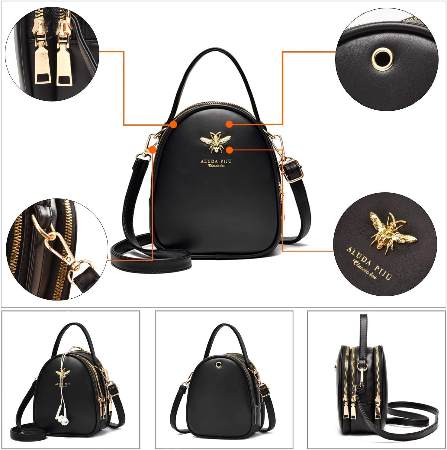 Lightweight Small Crossbody Bags Shoulder Bag for Women Stylish Ladies Cell Phone Purse and Handbags Wallet