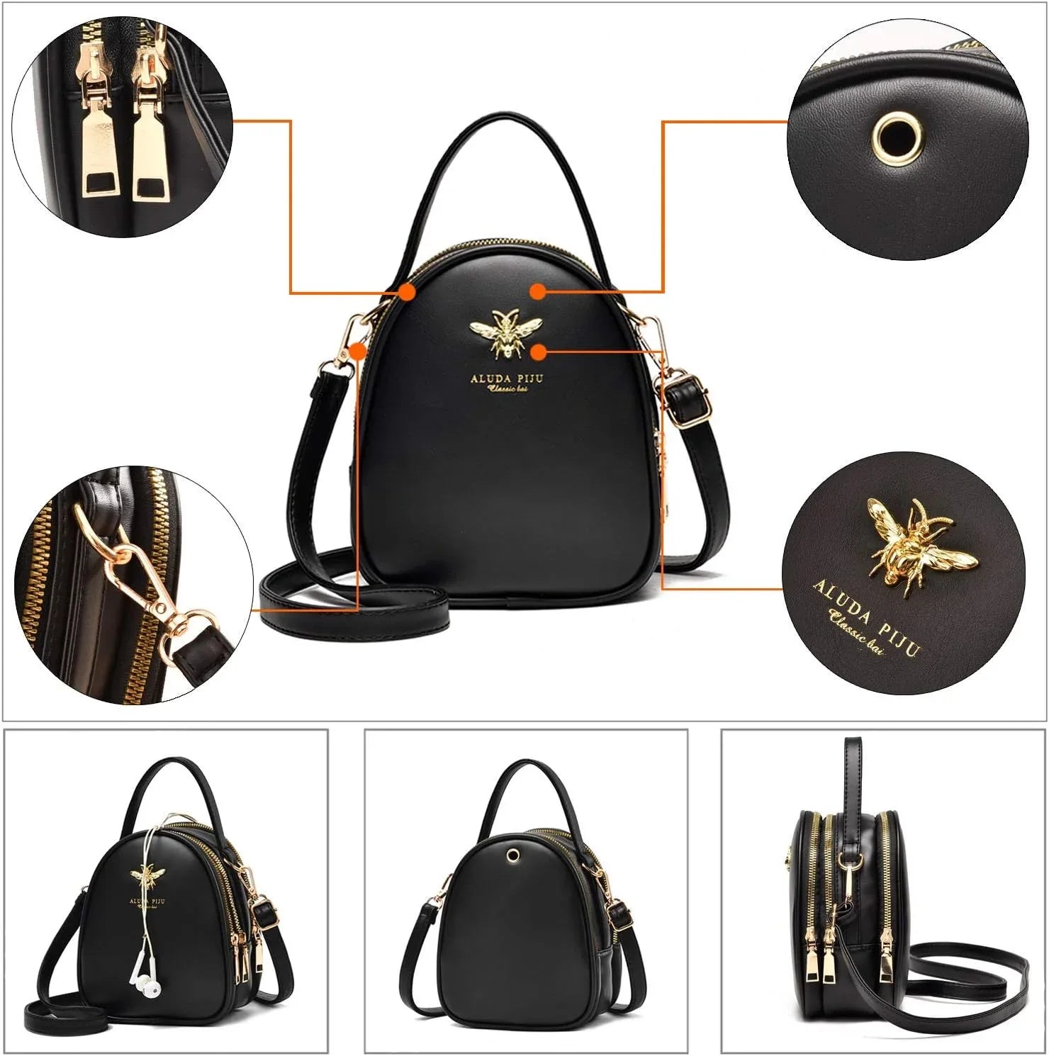 Lightweight Crossbody Cell Phone Purse – Women’s Mini Shoulder Bag - Dazzling Beauty Solution