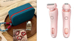2-in-1 Rechargeable Epilator & Hair Removal Trimmer – Face, Body, Bikini, Legs & Underarms - Dazzling Beauty Solution