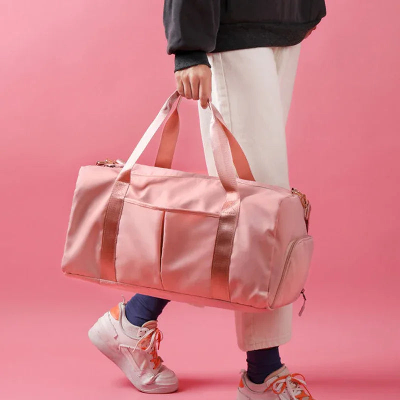 Fitness Sports Travel Bag Waterproof Duffel Weekender Bag For Women And Men Swim Gym Sholder Bag - Dazzling Beauty Solution
