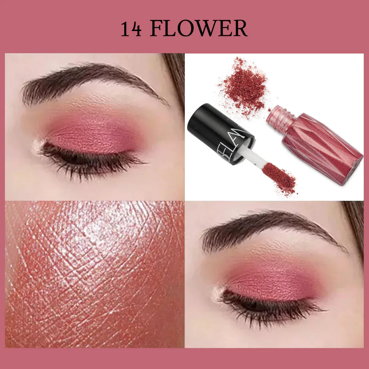 16-Color Loose Powder Eyeshadow Set – Highly Pigmented & Blendable Shades - Dazzling Beauty Solution