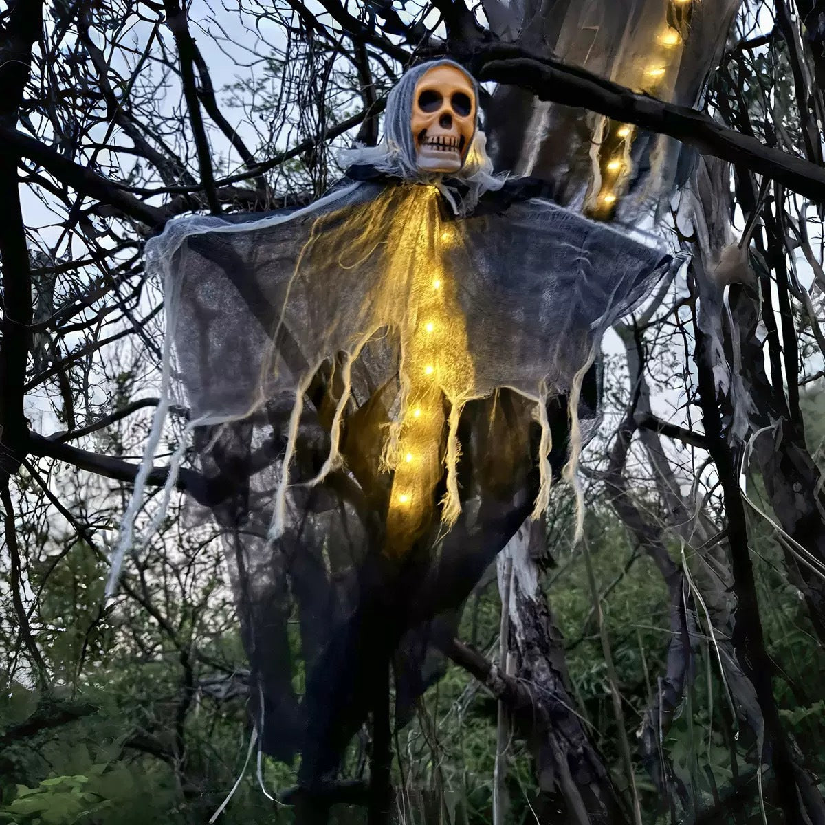 Halloween Decorations Horror Hanging Ghost Skull Skeleton Prop Perfect For Home Outdoor Yard Party Supplies Festival Decorations - Dazzling Beauty Solution