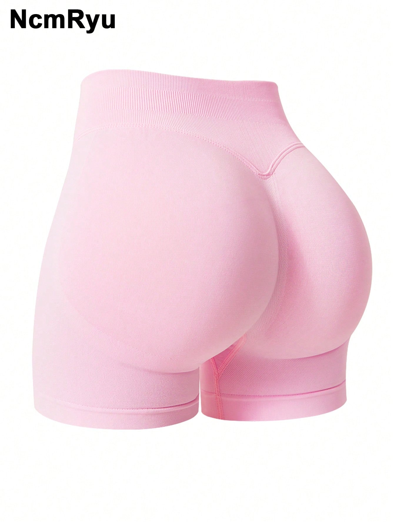 Ncmryu Women'S Seamless Butt Lifting Sports Shorts for Gym Workout