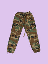 Men’s Camouflage Low-Waist Canvas Pants - Dazzling Beauty Solution